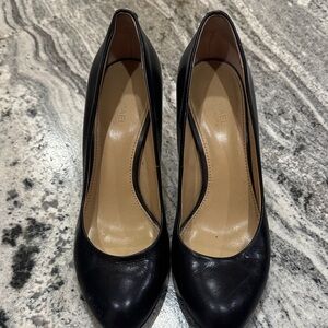 KORS Michael Kors Black Leather Heels